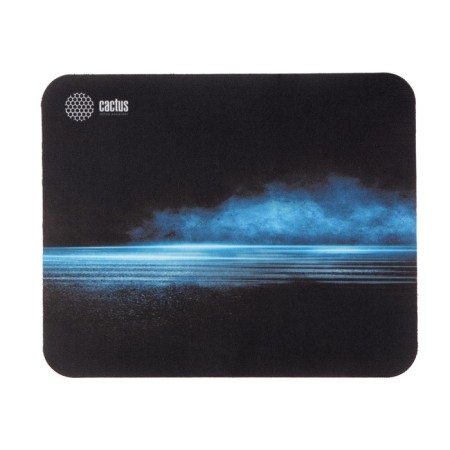 Cactus Dark Sea mouse mat, 220x180x2 mm, black