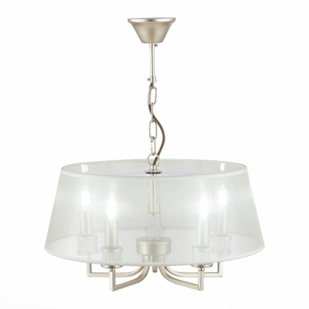 Suspended EVOLUCE lamp. Sle107513-05. Manila. 5x40 watts, E14, 50x50x70 cm, golden color