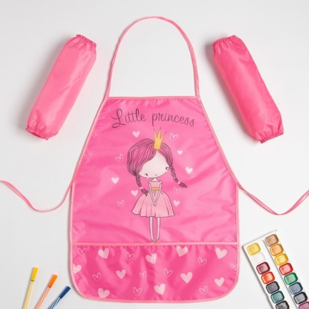 Apron with overturners Children's Ethel "Cute Girl", 49 x 39 cm-7