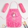 Apron with overturners Children's Ethel "Cute Girl", 49 x 39 cm