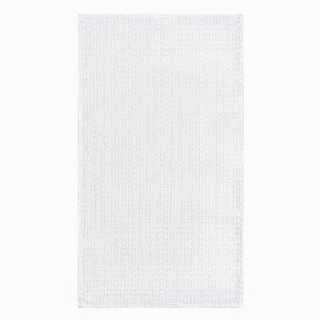 Towel 35x60 cm, white, waffle, 240 g/m2, cotton 100%-1