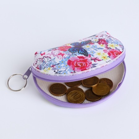 Monetnik's wallet with a zipper, color mix-4