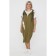 Female dress, size 54, green color