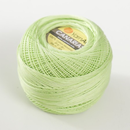 The yarn "Canarias" is 100% Merceris. cotton 203m/20g (5352 salad)-1