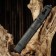 Tactical knife "Alpha" 22.8 cm, blade 108mm/2.9mm, with fiberglass, black