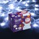 Garland “thread” 5 m, IP20, white thread, 50 LED, white glow, 8 modes, 220 V