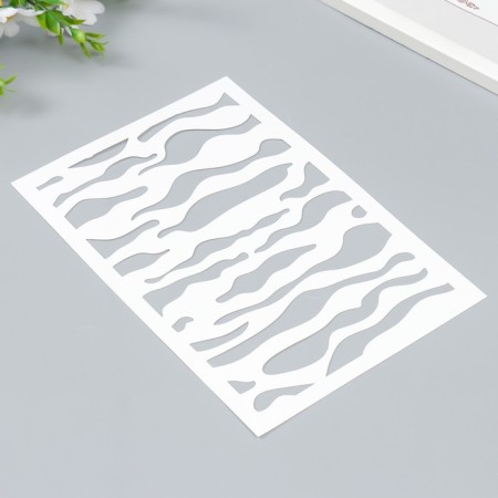 Plastic stencil "Texture" 24x16 cm-1