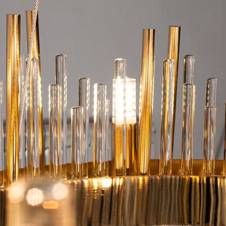 Acapulco 30 cm chandelier, D 50 cm, 10x40W G9-2