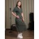Women's dress, size 50, khaki color