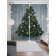 Photostes "spruce with colored balls", Saten, size 145x265 cm, 2 pcs