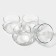 Set of glass containers Berry, 220 ml, 3 pcs