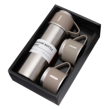 Set "Master K": a thermos 500 ml and 3 circles 160 ml, retains heat 12 hours-3