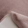 Plush mat Sofi de Marko, size 80x120 cm, color ash rose