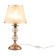Table lamp 40W, 1HE14, 42.4x22 cm, bronze Antik
