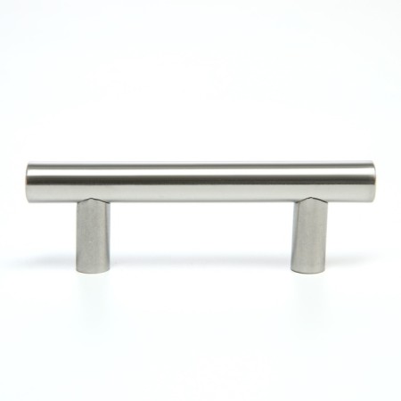 Handle -label, lightweight, d = 12 mm, m/o 64 mm, color mat. nickel-5
