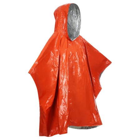 Maclay raincoat, foil, 100x125 cm, orange color-6