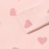 Body with a long sleeve, pink color, height 74 cm
