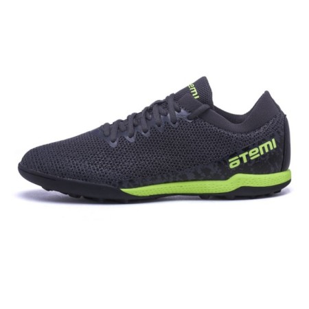 BUTS football ATEMI SBA-003 Turf Junior, Gray/bright Salad, size 38-6