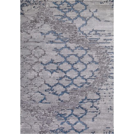 Rectangular carpet Karmen Hali Armina, size 160x400 cm, color Blue/Blue-1