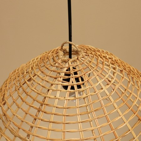Lamp ceiling from the rattan "Iskander" 1x120W, E27, 50x50x25 cm-3