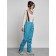 Semi -combinezone female ski insulated, size 46, blue color