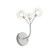 Sconces st. SL376.501.03. Demele. 3x2 W, G4 LED, 350 LM, 15x20 cm, white color
