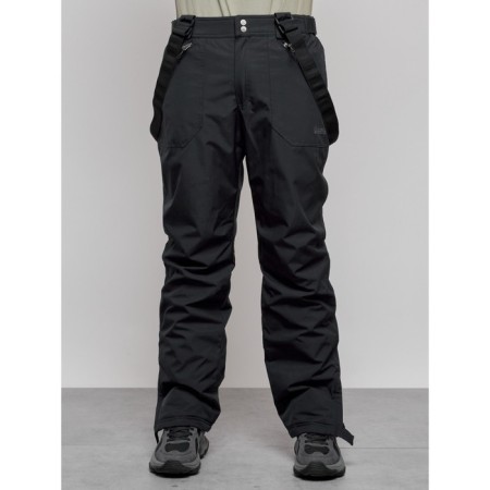 Semi-combineson ski insulated male winter, size 56, dark blue color-4