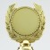 Cup 068, award figure, gold, plastic stand, 25 x 8 x 7.5 cm.