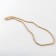Glass beads, set 140 pcs., Size 1 pc. - 6 mm, gold color