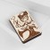Magnetic needle "Girl with scissors", 8 × 5.5 cm