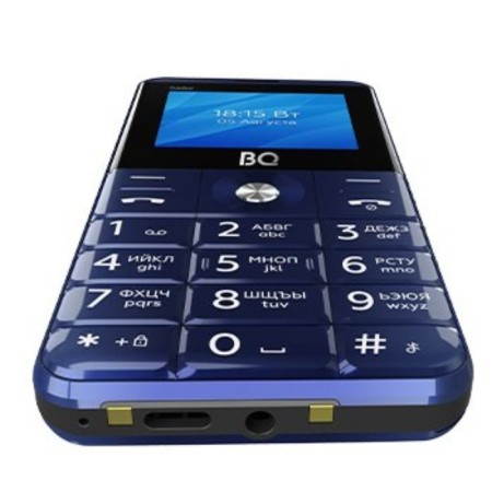 Cell phone BQ M-2006 Comfort Blue Black-3