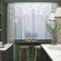 Tulle to the kitchen on a curtain tape 250x160 cm, white, 100% polyester