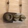 Two-clavy switch for 4 positions WL19-01-05, retro, bronze color