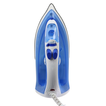 Iron Vasilisa VA-2001, 2200W, anti-stick sole, 25 g/min, 160 ml, white-lilac-1