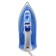 Iron Vasilisa VA-2001, 2200W, anti-stick sole, 25 g/min, 160 ml, white-lilac