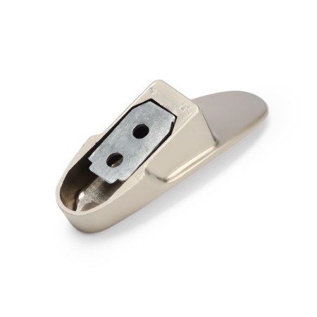 Furniture hook CAPPIO PLATE, one -rod, matte nickel color-4