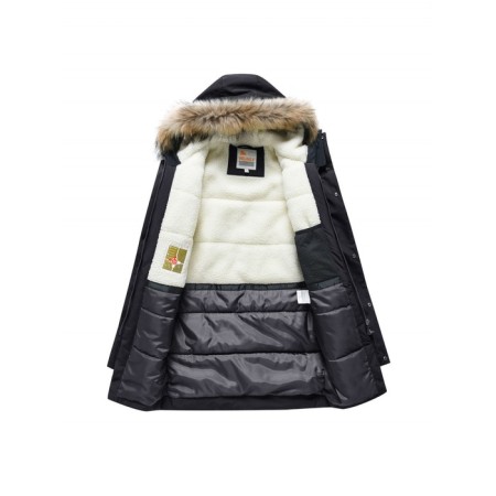 Winter park for a boy, height 140 cm, black color-2