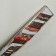 Three -cereal cornice "Ultracompact. Grace ", 320 cm, with a decorative bar 7 cm, silver/elegan