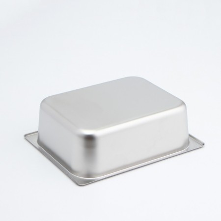 Gastrootiness 1/2 of stainless steel, 100 mm, 32.5 × 26.5 × 10 cm-1