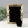 Photo frame 3081 10x15 cm "Pearls" plastic, col. gold