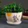 Flower “Layer” pot of 1.65 l, white