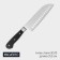 Knife Santoku kitchen Magistro Fedelaso, blade length 17.8 cm
