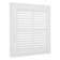 Ventilation grate Zein Lux LP170, 170 x 170 mm, with a grid, detachable