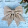 Jewelry decoration "Bolt Glitter" 20x18 cm, beige