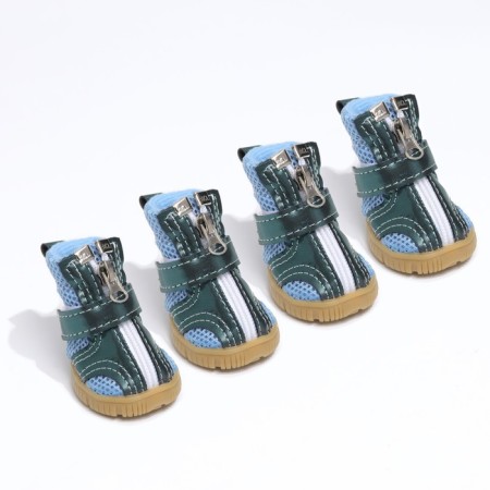 Moto boots, set 4 pcs, 5 size (5.8 x 4.5 cm), blue