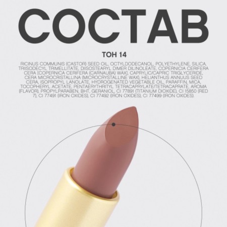 Vivienne Sabo Nude Createur lipstick, tone 14 pink-beige-13