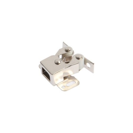Double roller latch-stop Lockland, iron, nickel color-8