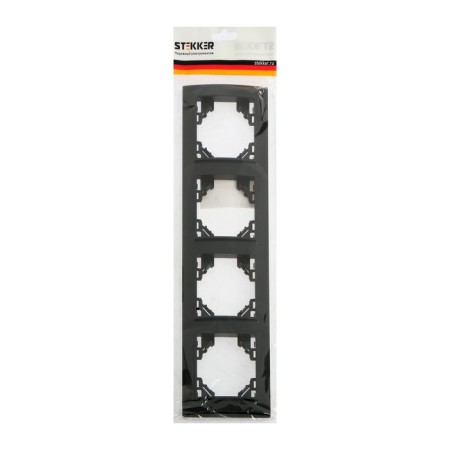 Four-seater horizontal frame, Erna series, PFR00-9004-03, black-3