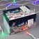 Garland "thread" 10 m, IP44, white thread, 100 LED, glow of multi, 8 modes, 220 V