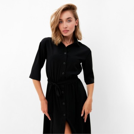 Women's dress Minaku: Enjoy Black Color, Rr. 42-4